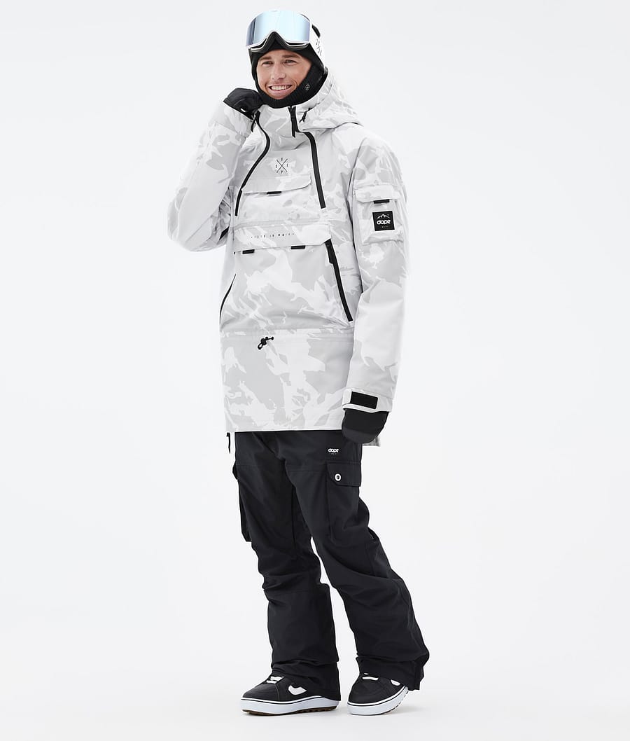 Dope Akin Snowboardjacke Herren Grau Camouflage | IV2198453
