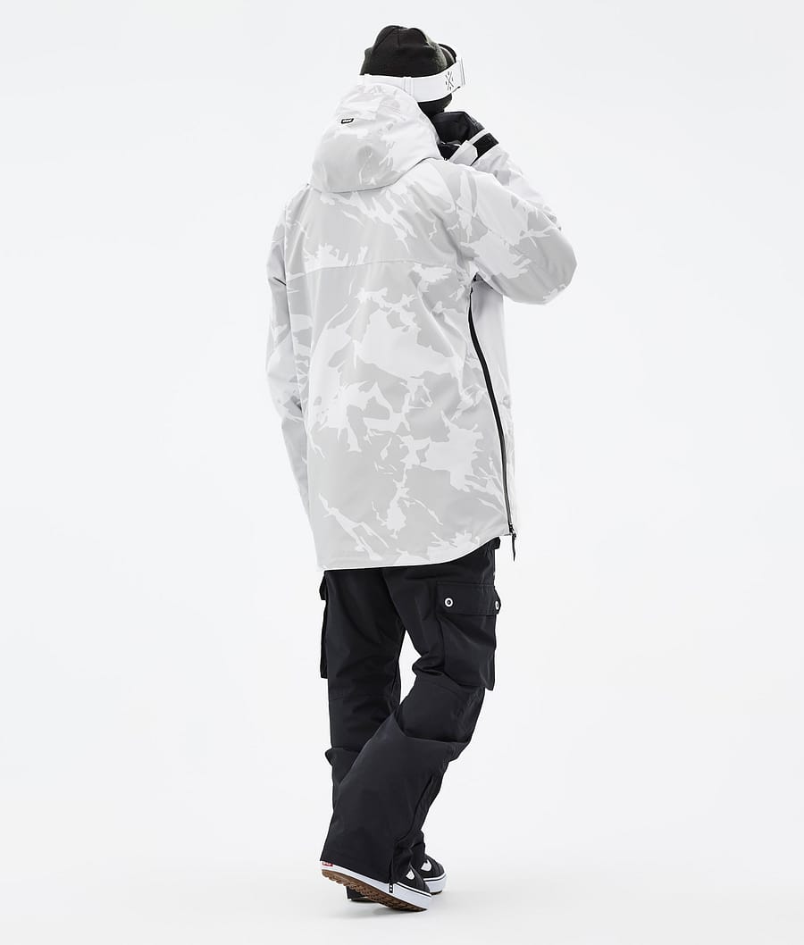 Dope Akin Snowboardjacke Herren Grau Camouflage | IV2198453