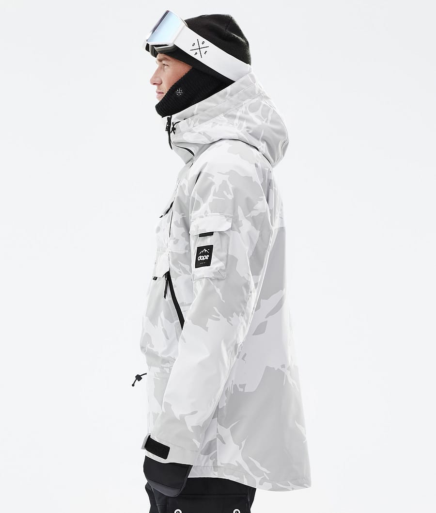 Dope Akin Snowboardjacke Herren Grau Camouflage | IV2198453