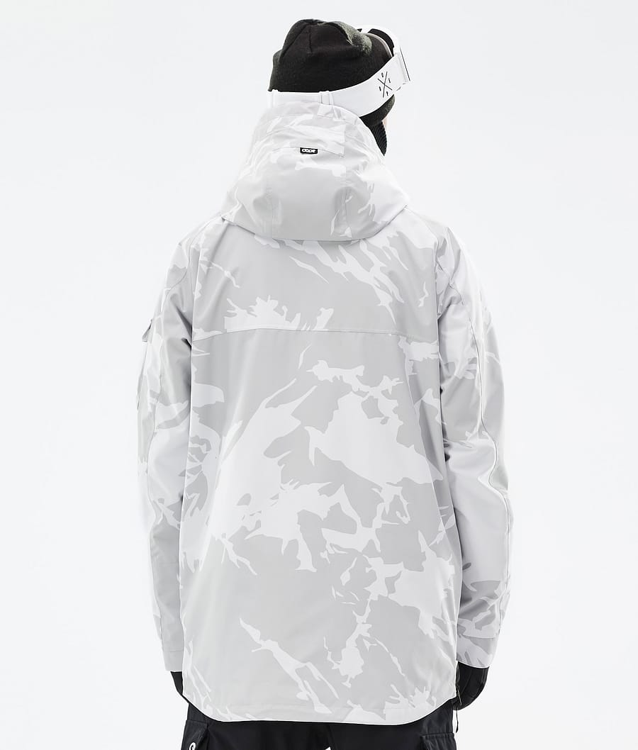 Dope Akin Snowboardjacke Herren Grau Camouflage | IV2198453