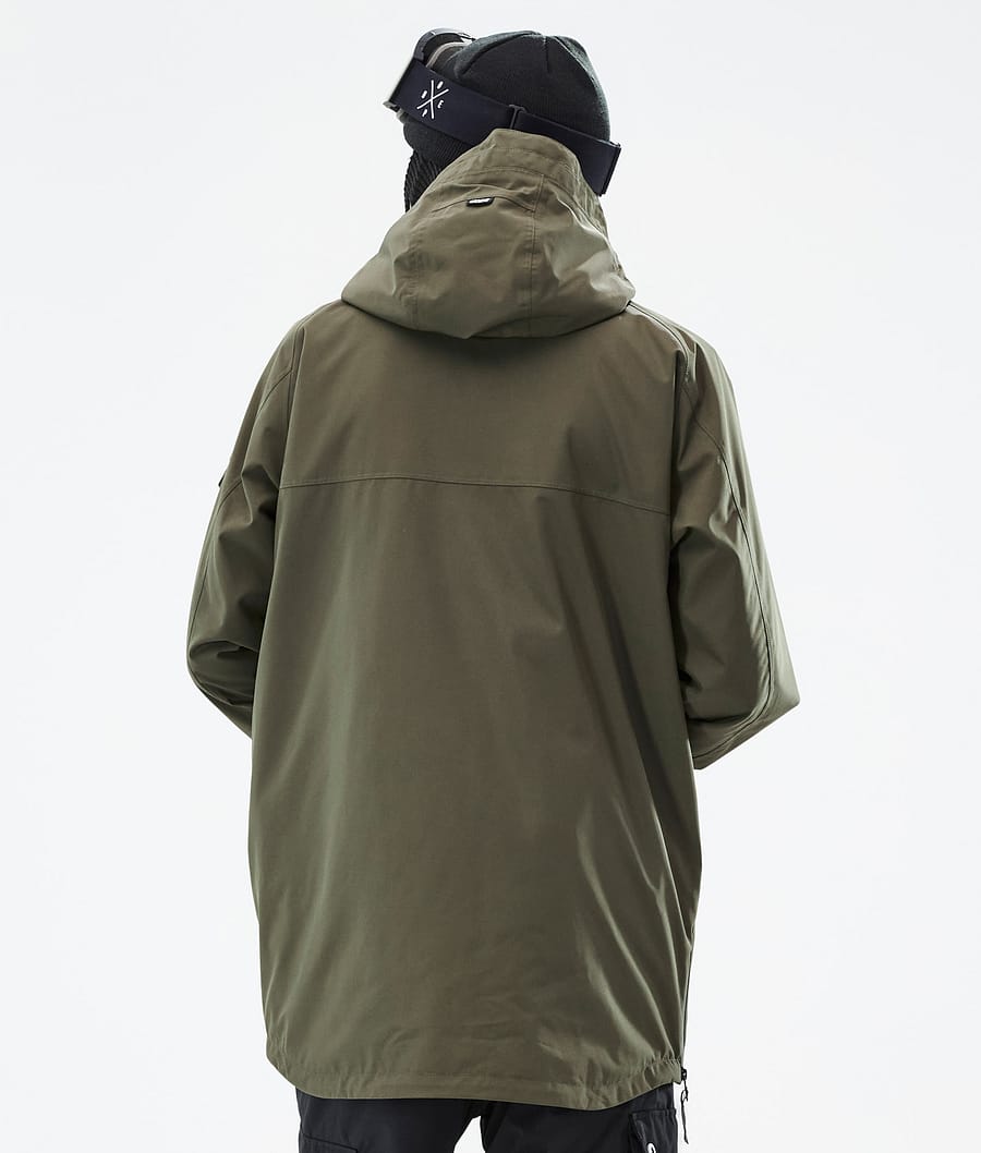 Dope Akin Snowboardjacke Herren Olivgrün Grün | JR4180372