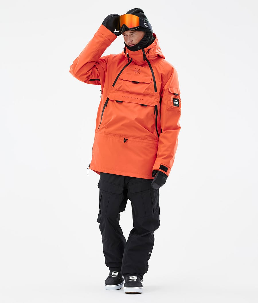 Dope Akin Snowboardjacke Herren Orange | GR8625137
