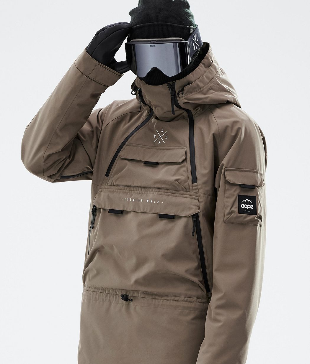Dope Akin Snowboardjacke Herren Tiefesbraun | BZ4836907