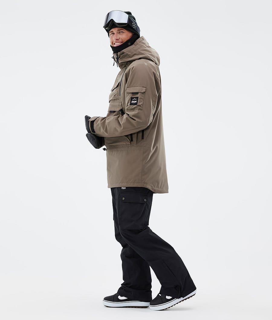 Dope Akin Snowboardjacke Herren Tiefesbraun | BZ4836907