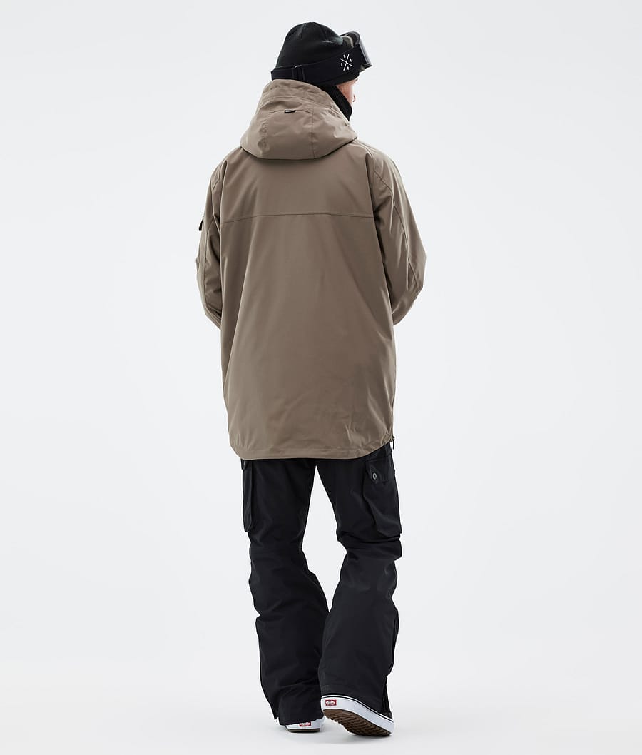 Dope Akin Snowboardjacke Herren Tiefesbraun | BZ4836907