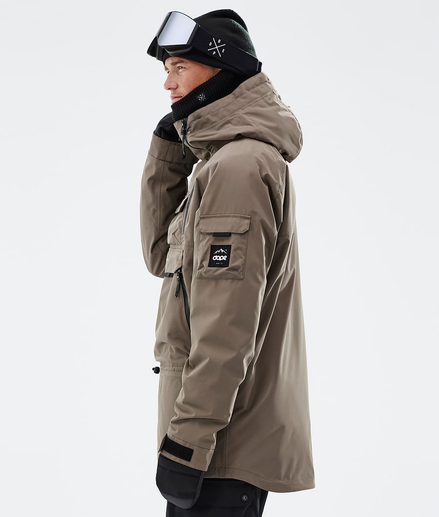 Dope Akin Snowboardjacke Herren Tiefesbraun | BZ4836907