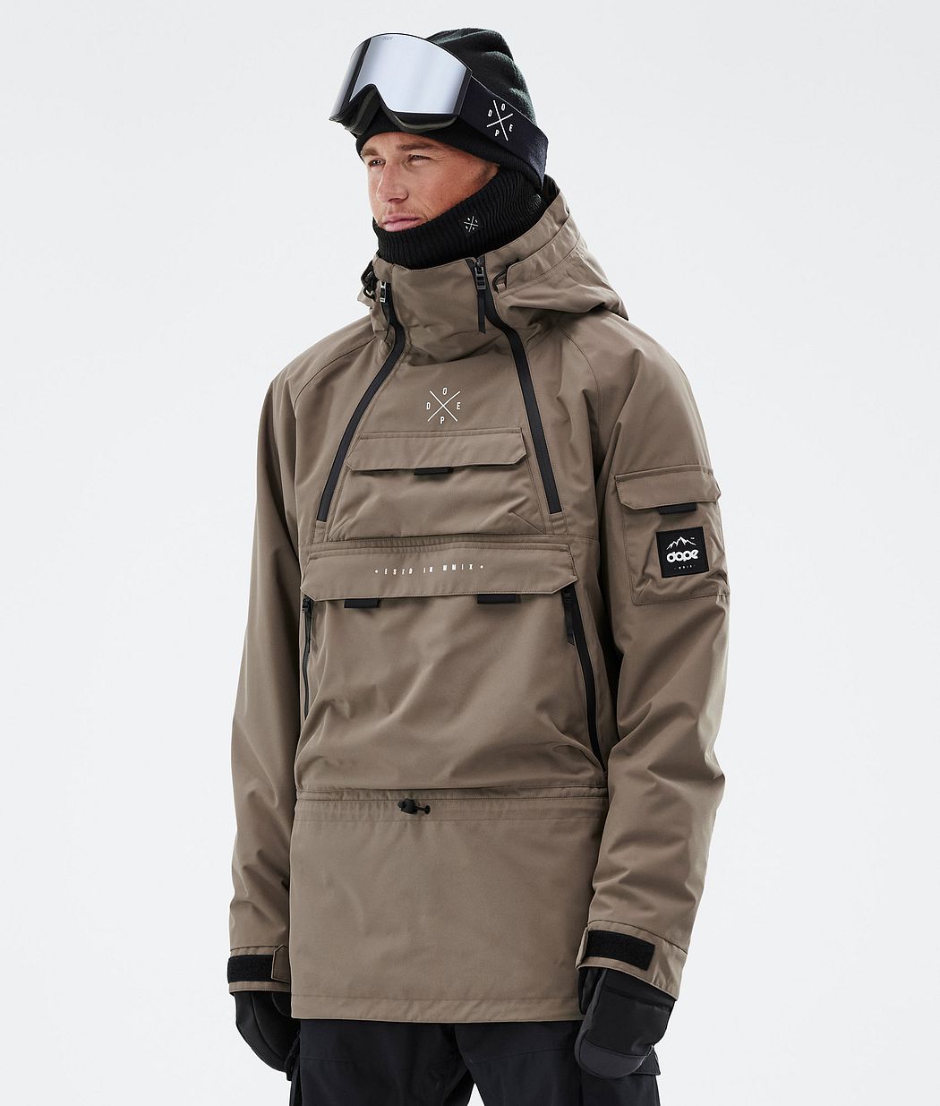 Dope Akin Snowboardjacke Herren Tiefesbraun | BZ4836907