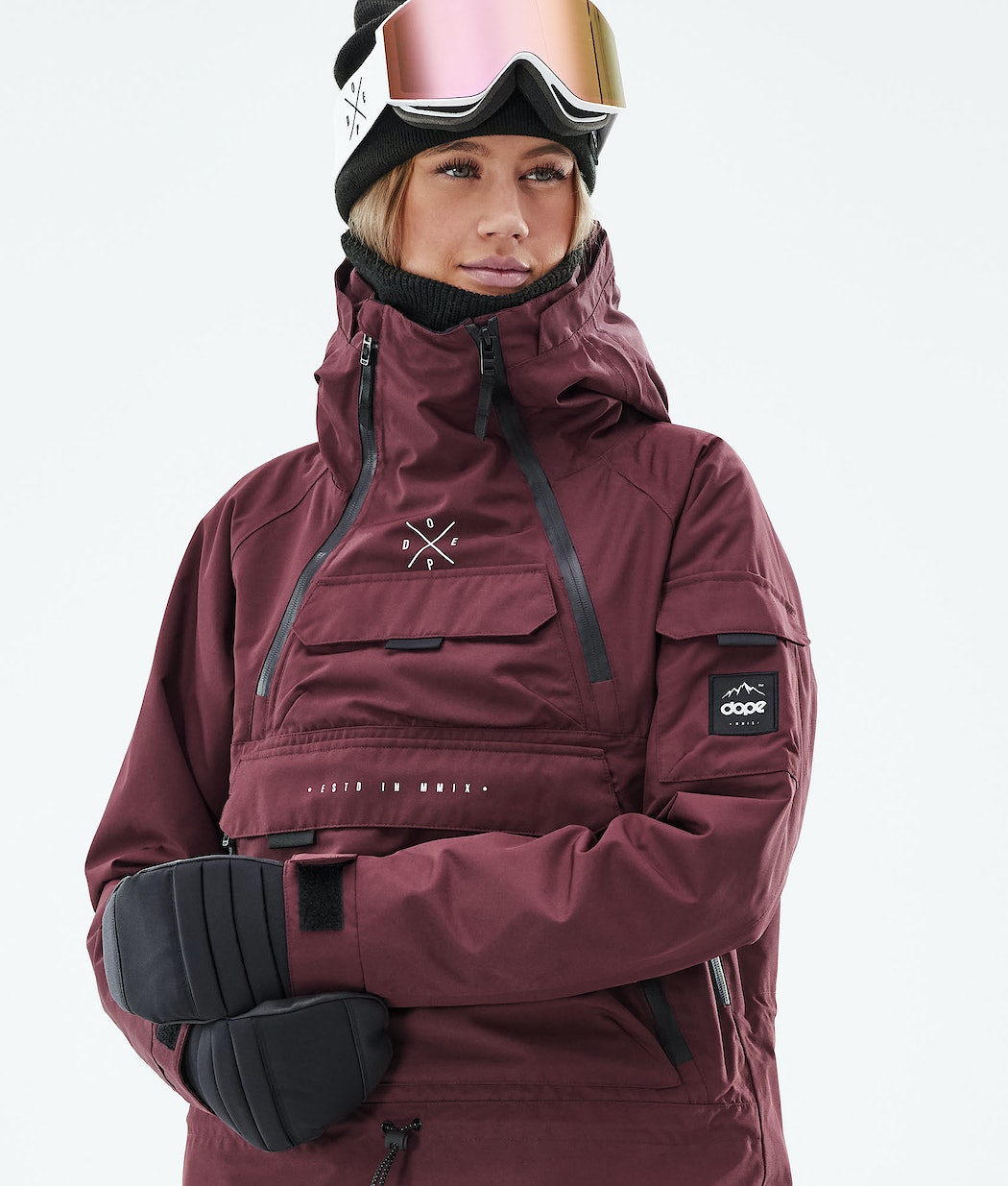 Dope Akin W 2019 Snowboardjacke Damen Bordeaux | PN5178924