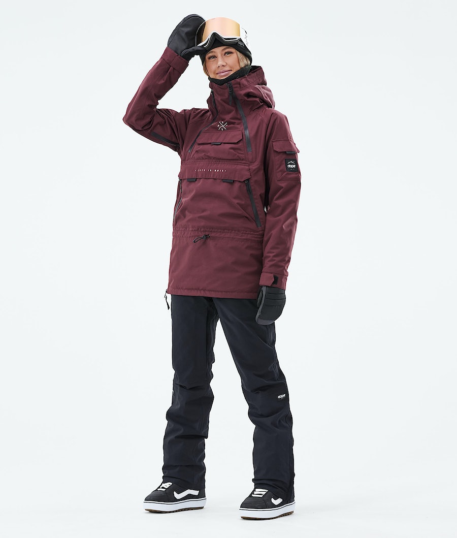 Dope Akin W 2019 Snowboardjacke Damen Bordeaux | PN5178924