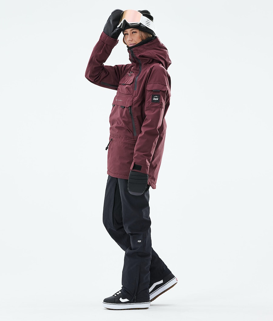Dope Akin W 2019 Snowboardjacke Damen Bordeaux | PN5178924