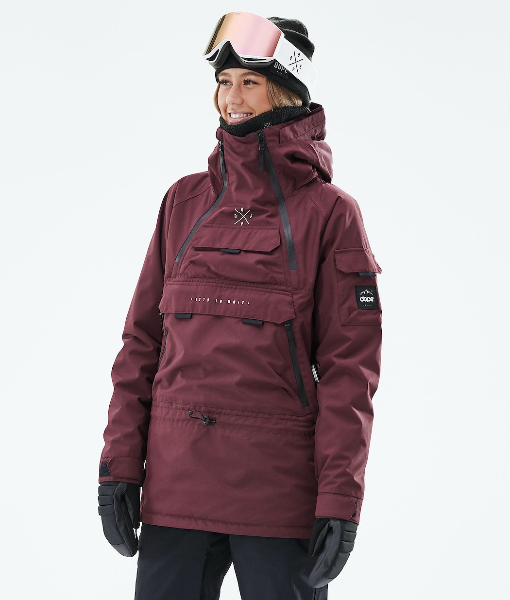 Dope Akin W 2019 Snowboardjacke Damen Bordeaux | PN5178924