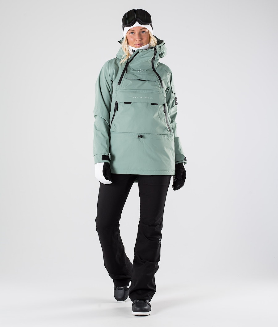 Dope Akin W 2019 Snowboardjacke Damen Grün | DL1508926