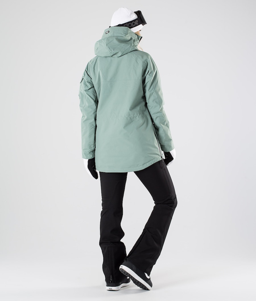 Dope Akin W 2019 Snowboardjacke Damen Grün | DL1508926