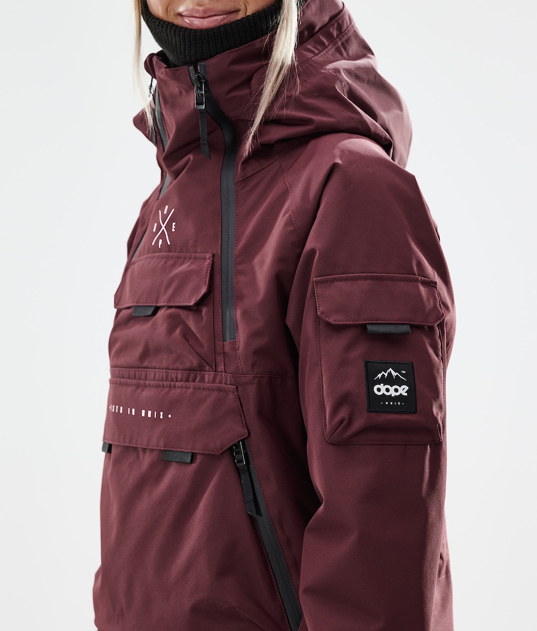 Dope Akin W 2021 Snowboardjacke Damen Bordeaux | XI8325470