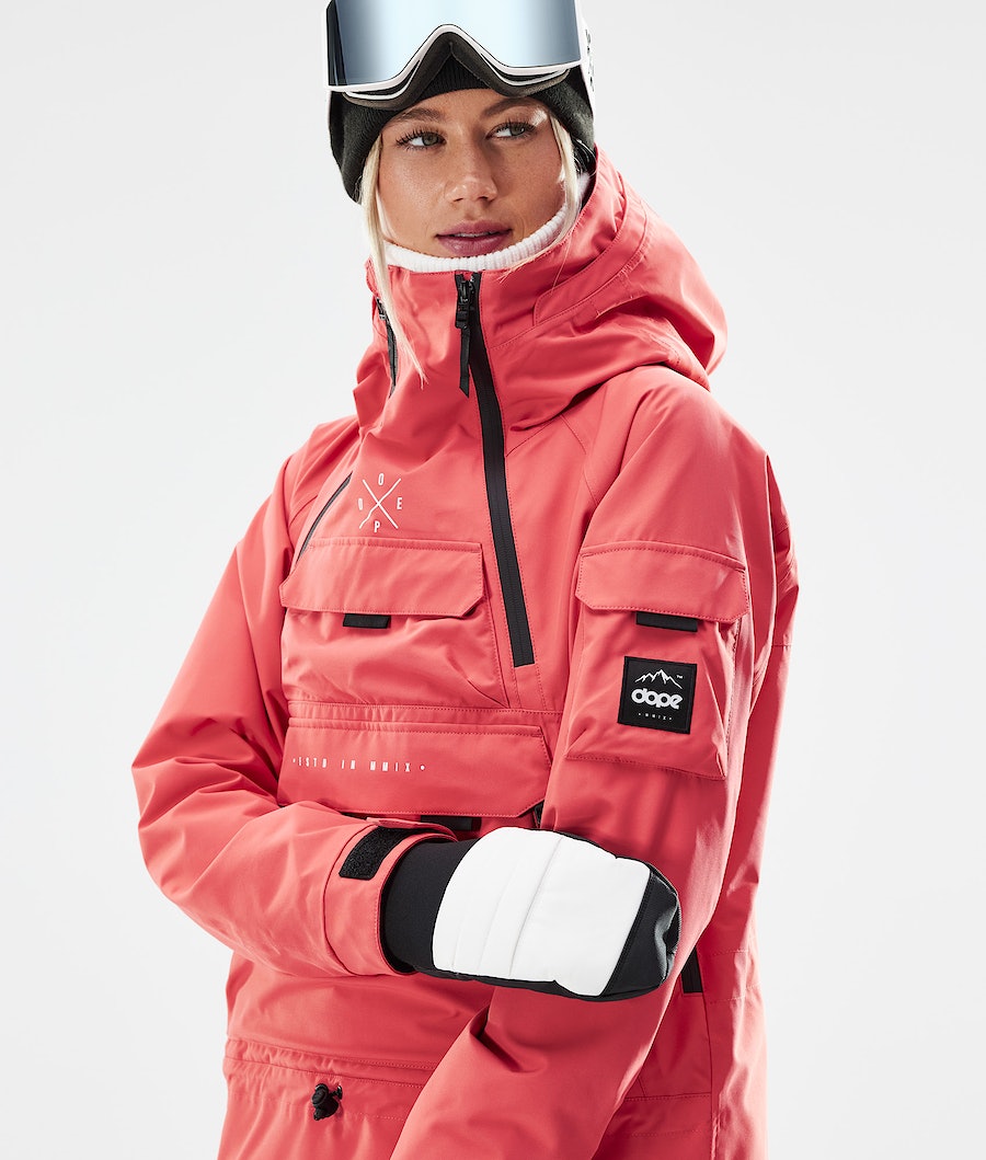 Dope Akin W 2021 Snowboardjacke Damen Koralle | BI8470926
