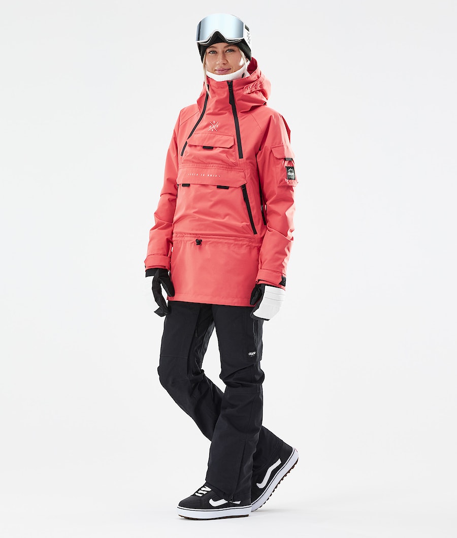 Dope Akin W 2021 Snowboardjacke Damen Koralle | BI8470926