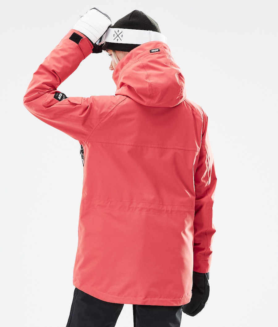 Dope Akin W 2021 Snowboardjacke Damen Koralle | BI8470926