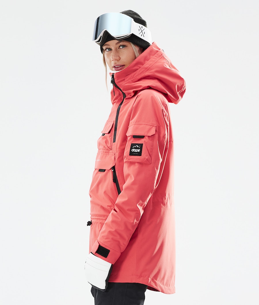 Dope Akin W 2021 Snowboardjacke Damen Koralle | BI8470926