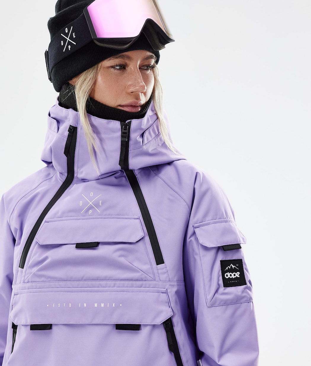 Dope Akin W 2021 Snowboardjacke Damen Lila | LE6320174