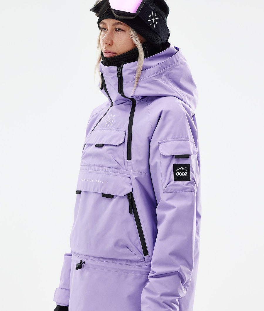 Dope Akin W 2021 Snowboardjacke Damen Lila | LE6320174