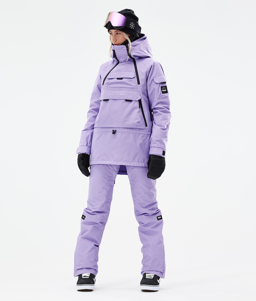 Dope Akin W 2021 Snowboardjacke Damen Lila | LE6320174