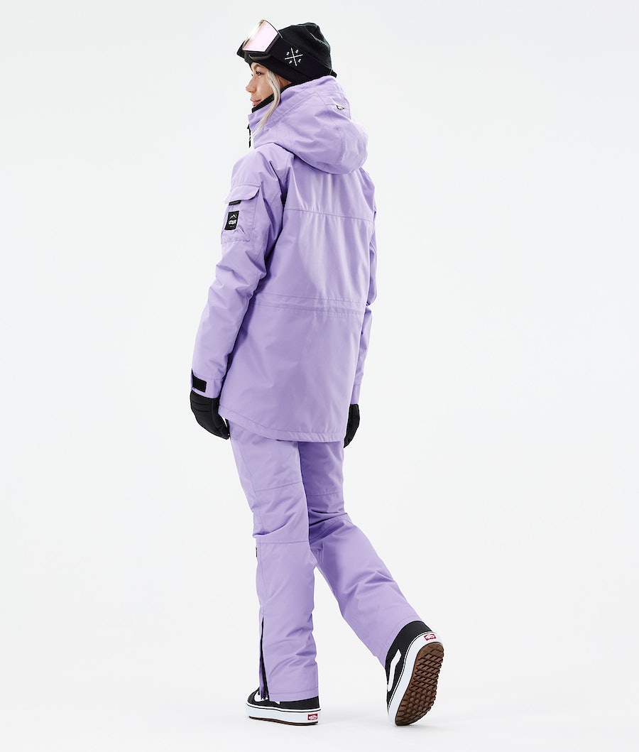 Dope Akin W 2021 Snowboardjacke Damen Lila | LE6320174