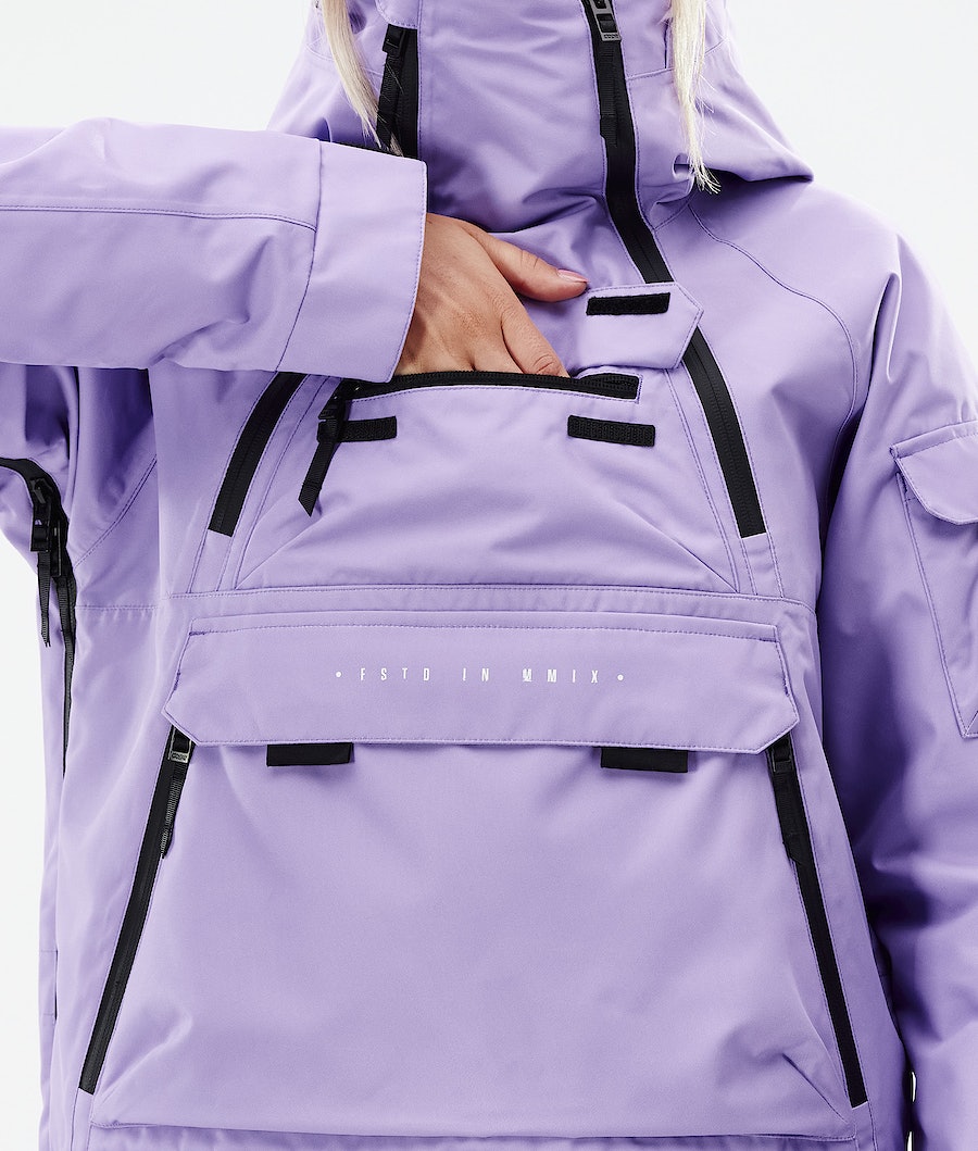 Dope Akin W 2021 Snowboardjacke Damen Lila | LE6320174
