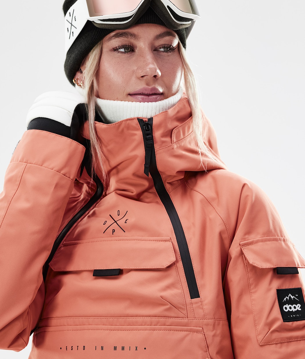 Dope Akin W 2021 Snowboardjacke Damen Orange | AN4179032