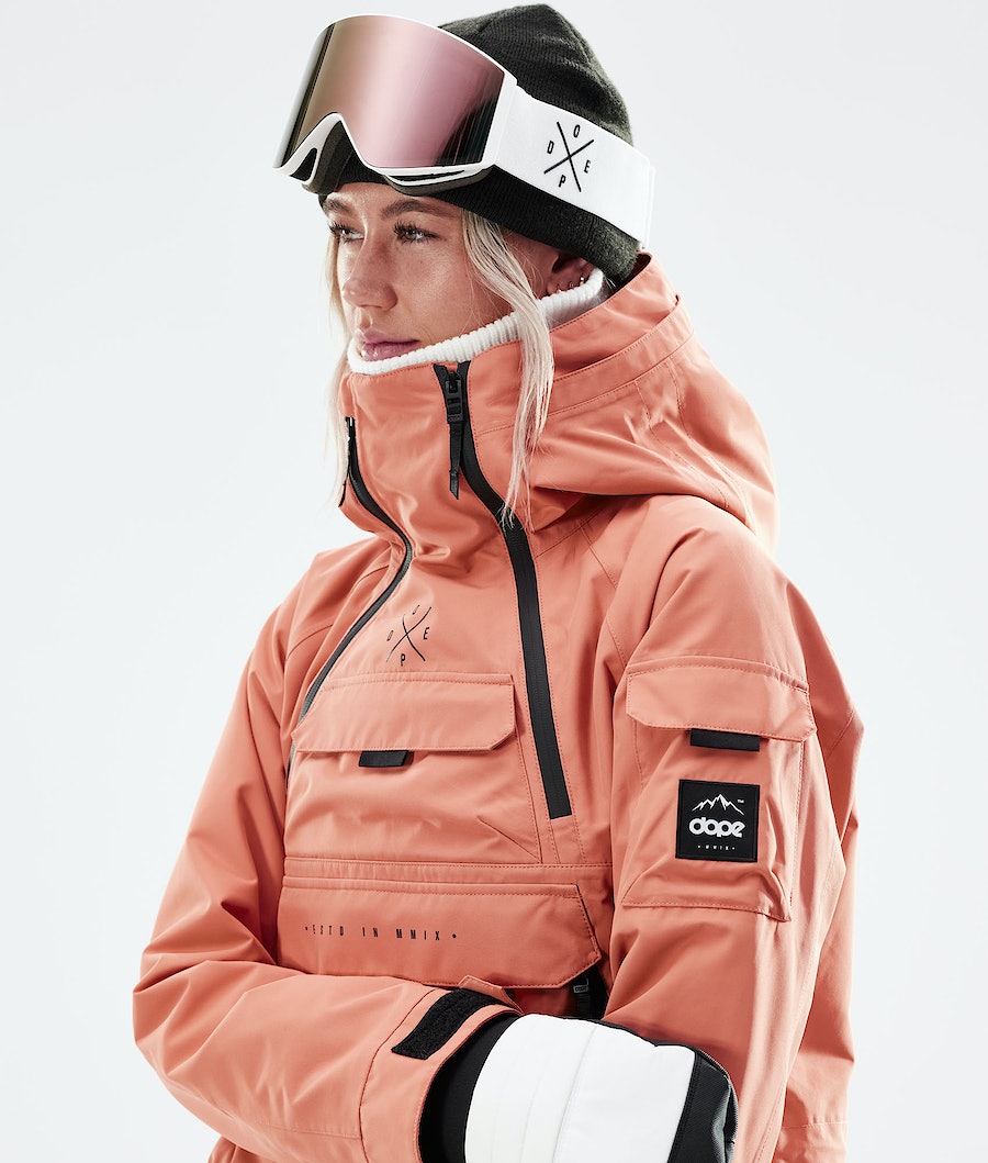 Dope Akin W 2021 Snowboardjacke Damen Orange | AN4179032