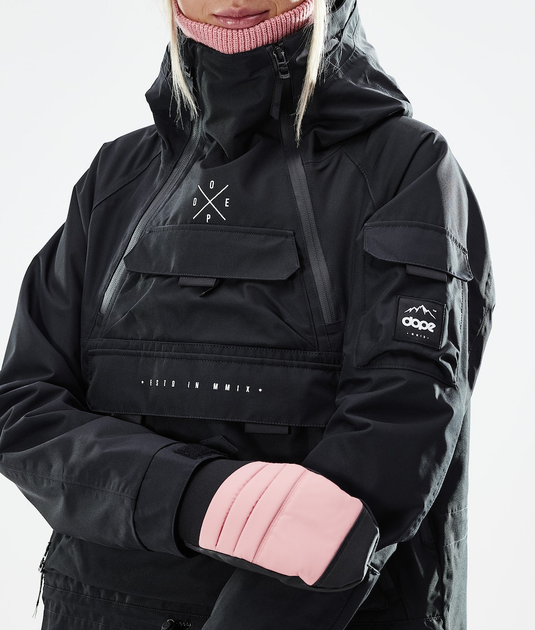 Dope Akin W 2021 Snowboardjacke Damen Schwarz | SD8162490