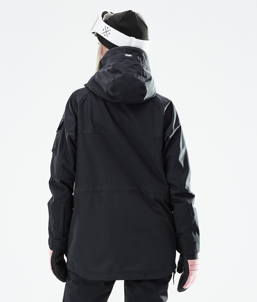 Dope Akin W 2021 Snowboardjacke Damen Schwarz | SD8162490