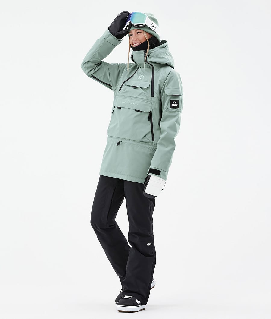Dope Akin W Snowboardjacke Damen Grün | CM8136052