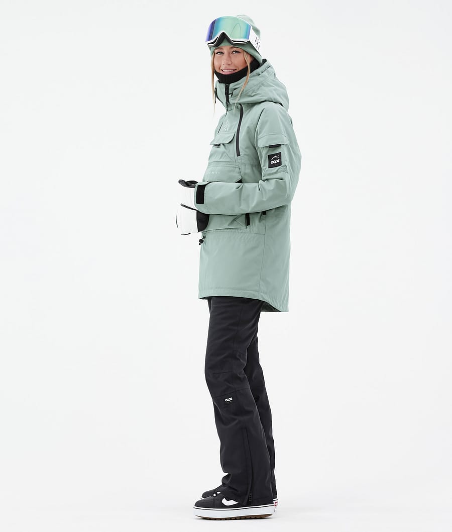 Dope Akin W Snowboardjacke Damen Grün | CM8136052