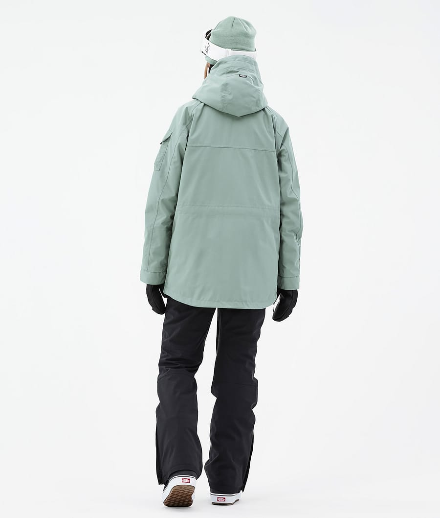 Dope Akin W Snowboardjacke Damen Grün | CM8136052
