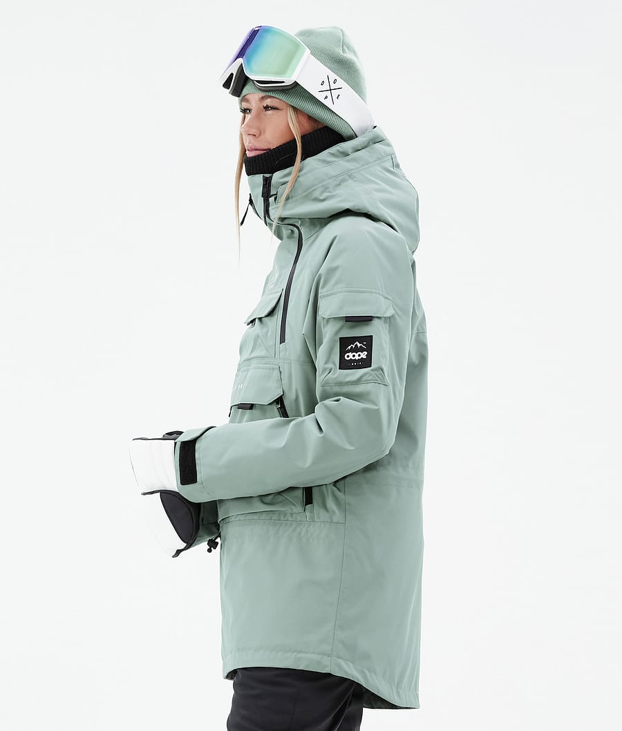 Dope Akin W Snowboardjacke Damen Grün | CM8136052