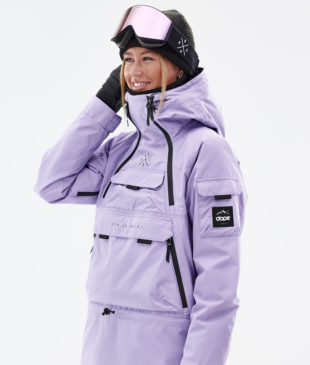 Dope Akin W Snowboardjacke Damen Lila | QP6043275