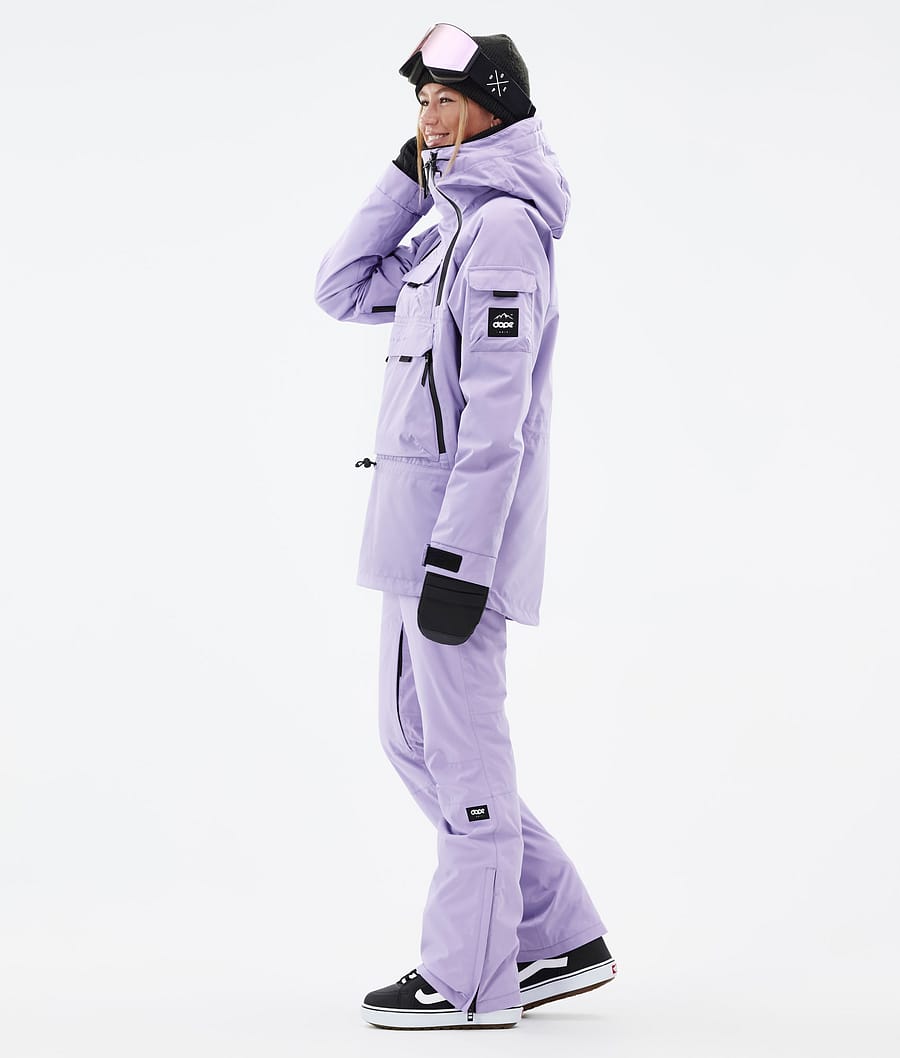 Dope Akin W Snowboardjacke Damen Lila | QP6043275