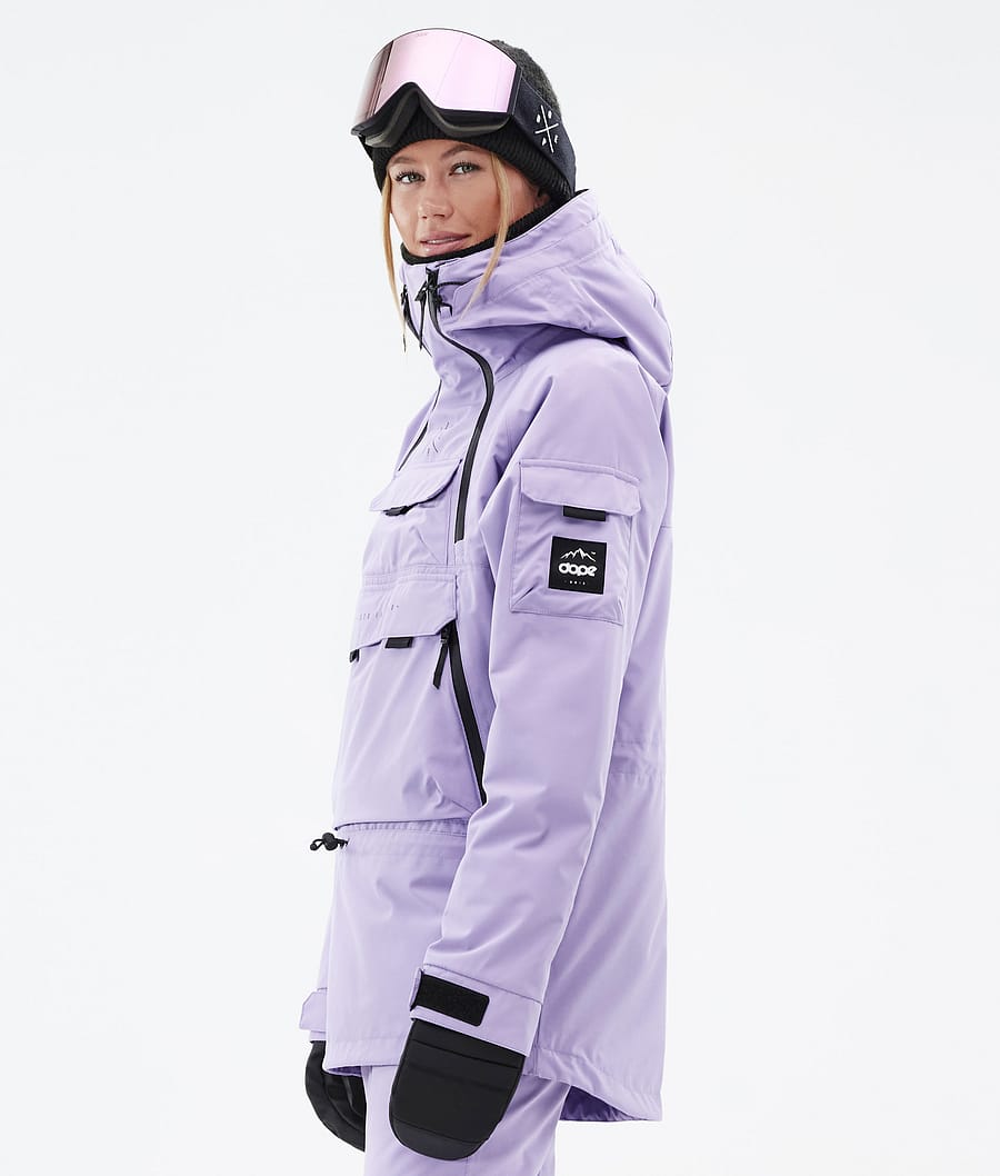 Dope Akin W Snowboardjacke Damen Lila | QP6043275