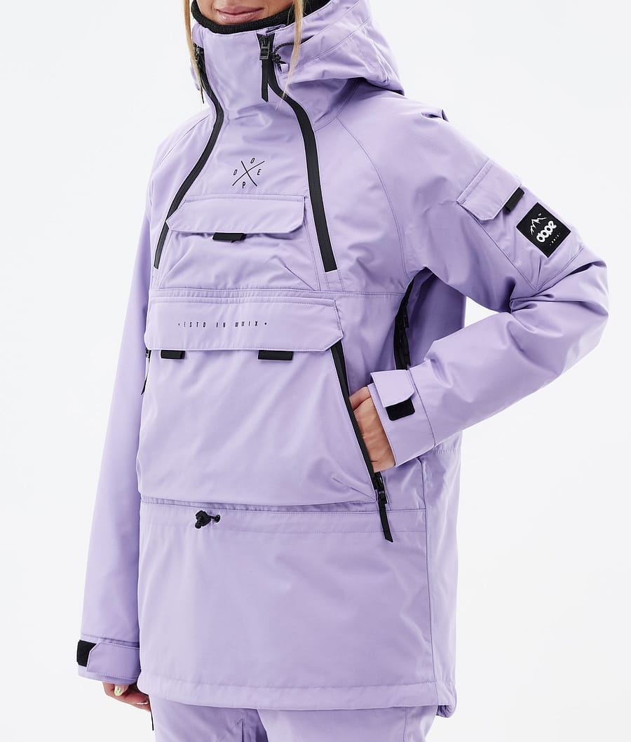 Dope Akin W Snowboardjacke Damen Lila | QP6043275