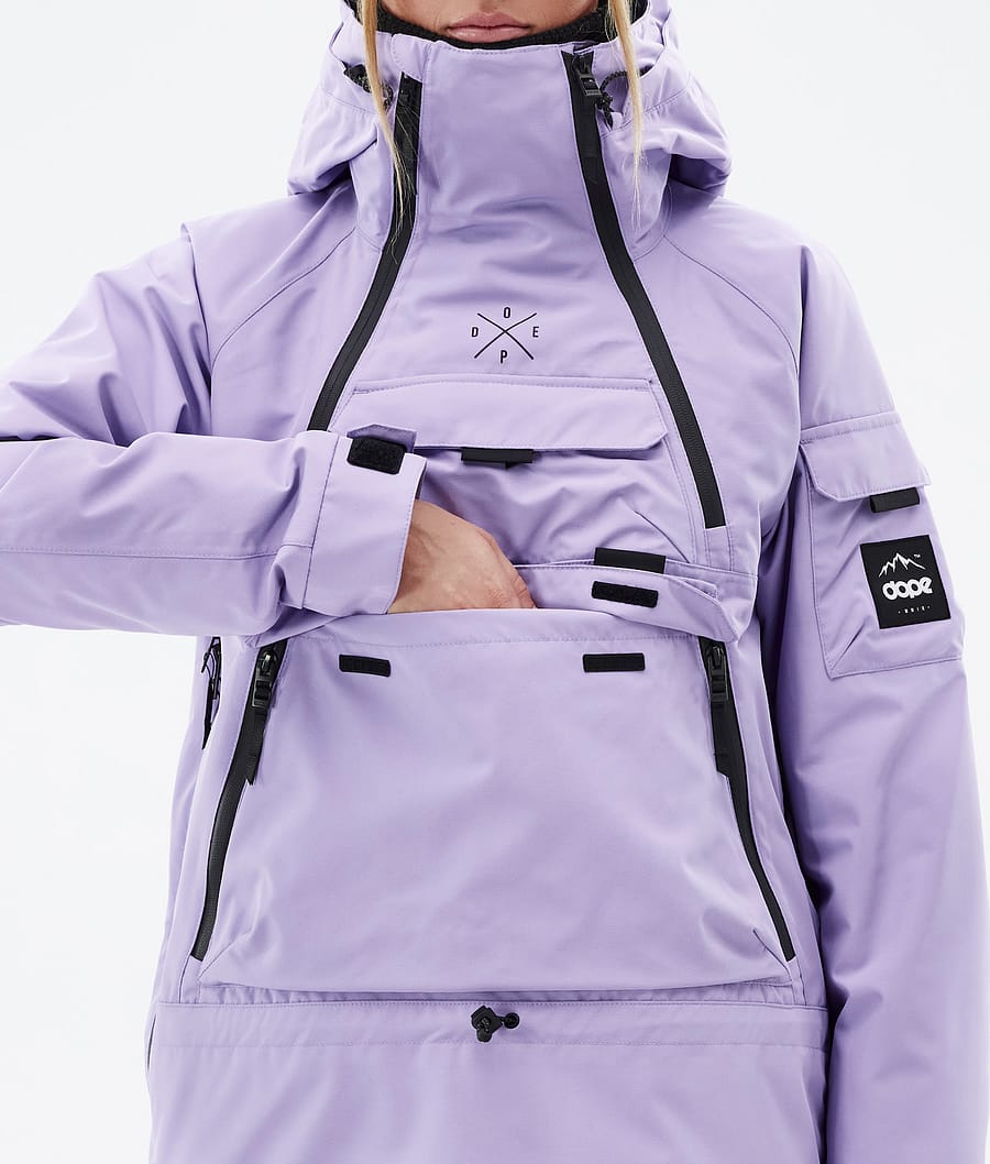 Dope Akin W Snowboardjacke Damen Lila | QP6043275