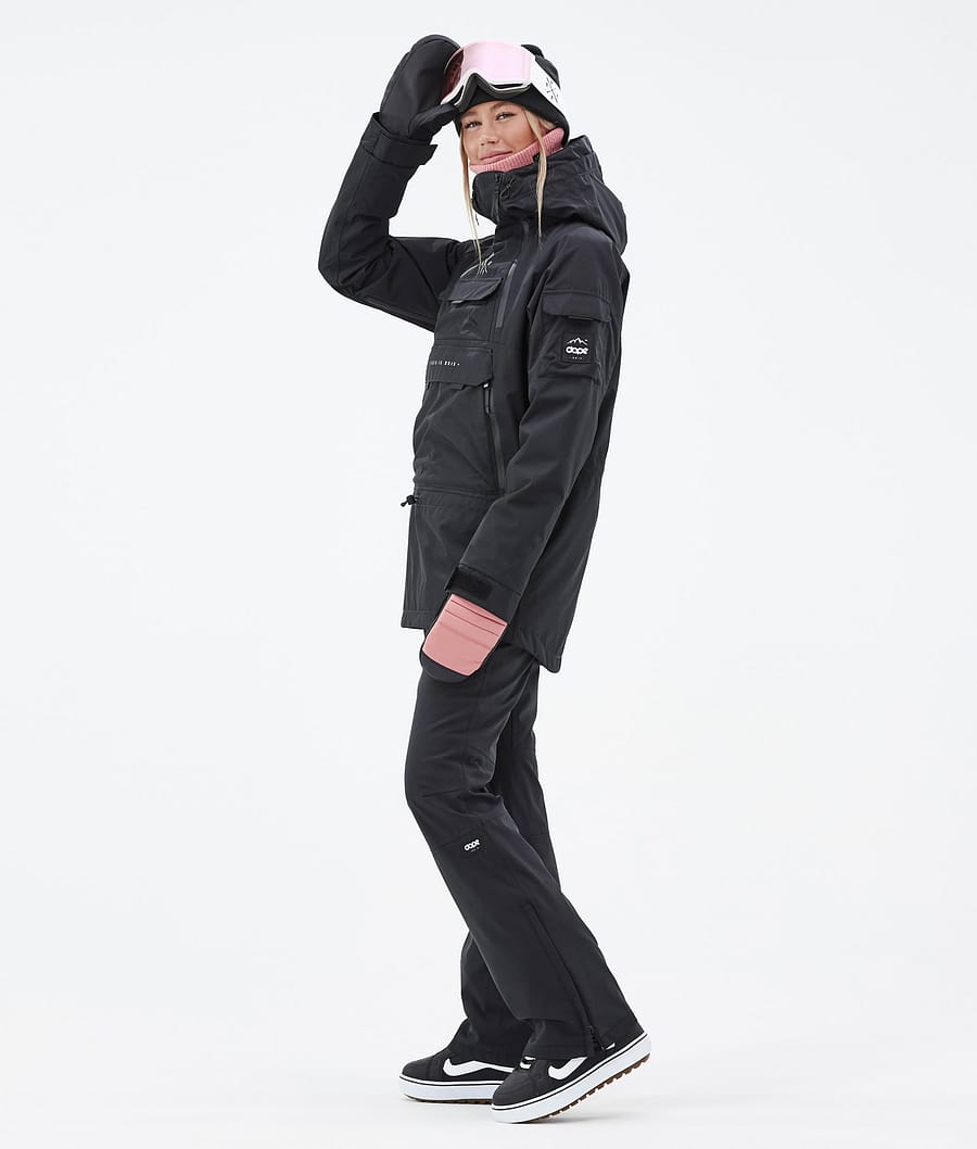 Dope Akin W Snowboardjacke Damen Schwarz | WT1092843
