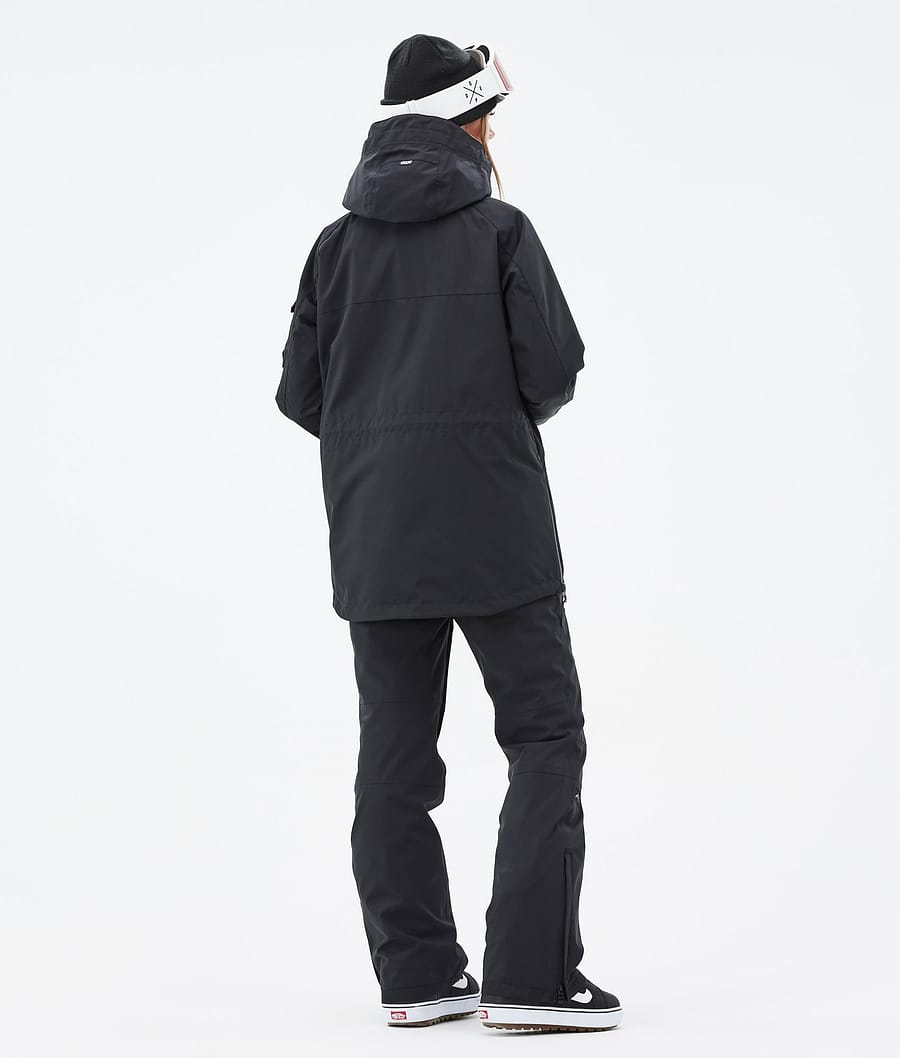 Dope Akin W Snowboardjacke Damen Schwarz | WT1092843