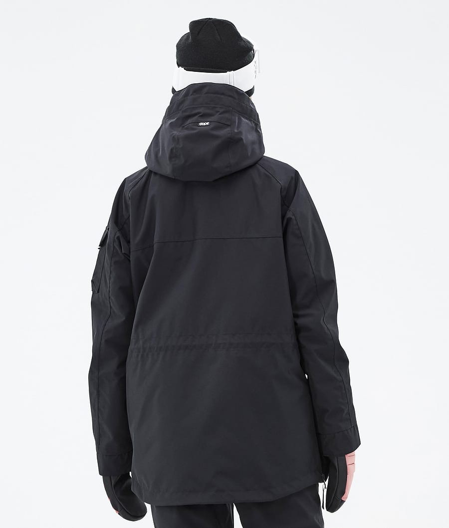 Dope Akin W Snowboardjacke Damen Schwarz | WT1092843