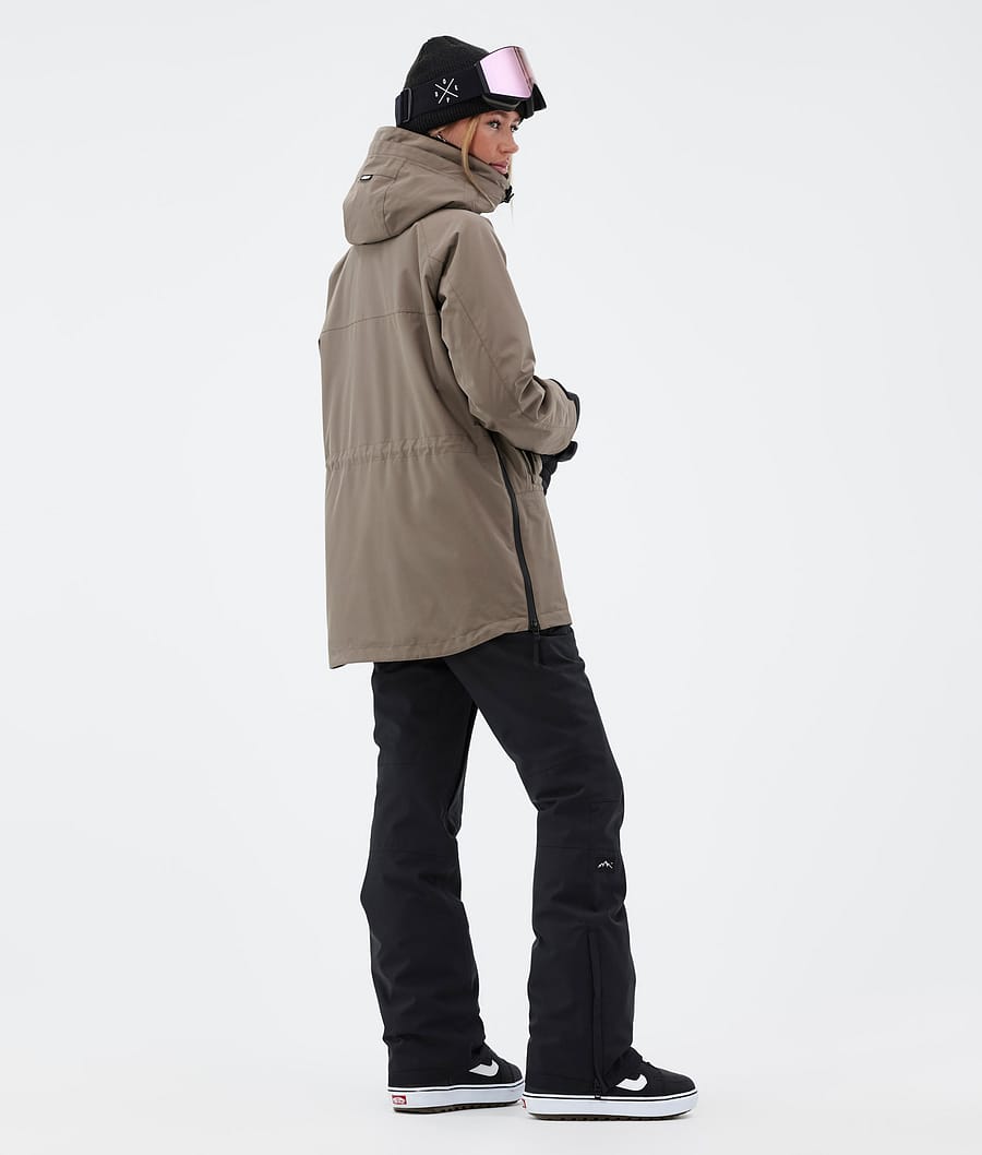 Dope Akin W Snowboardjacke Damen Tiefesbraun | HA5160978