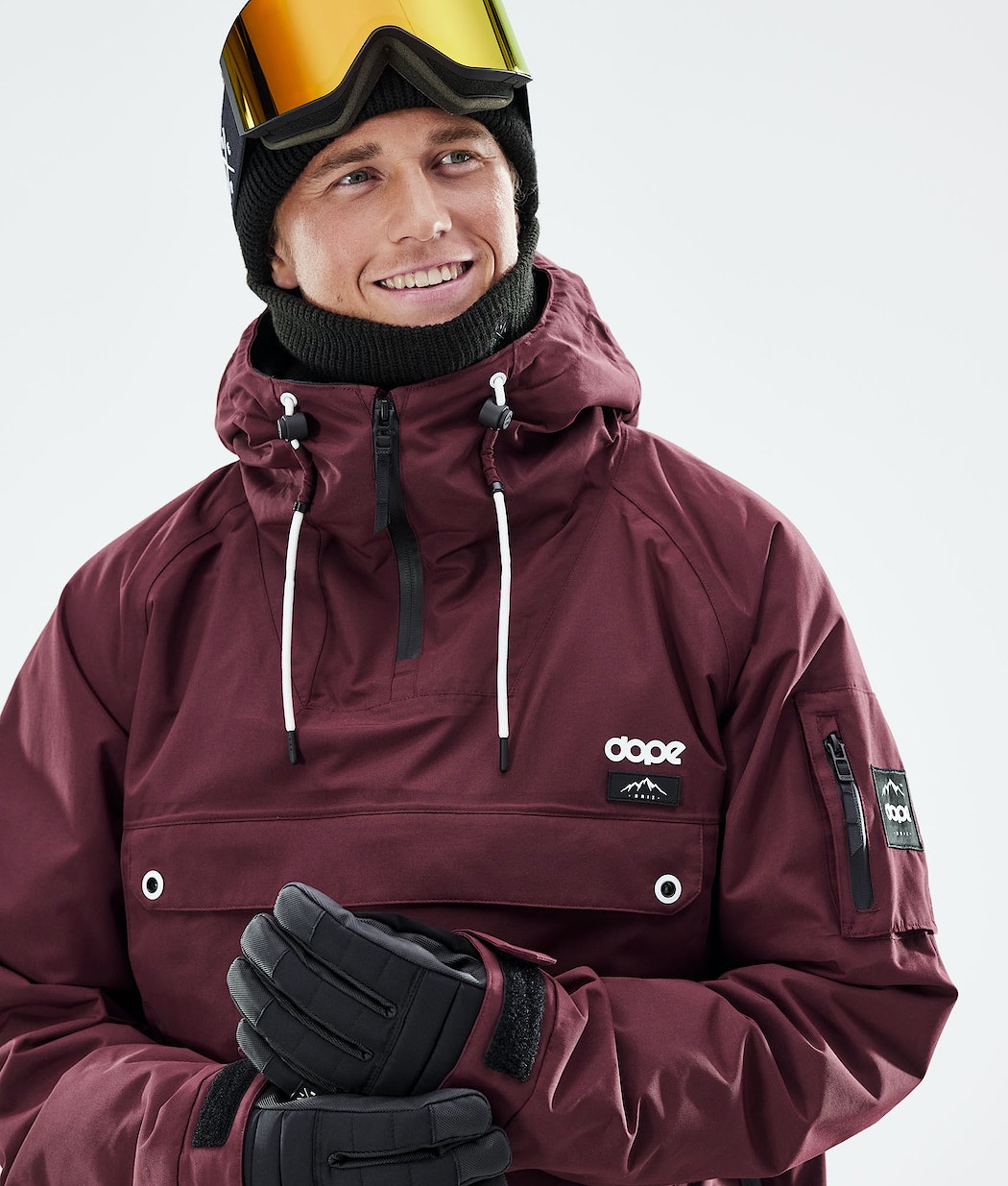 Dope Annok 2021 Snowboardjacke Herren Bordeaux | MG7412806