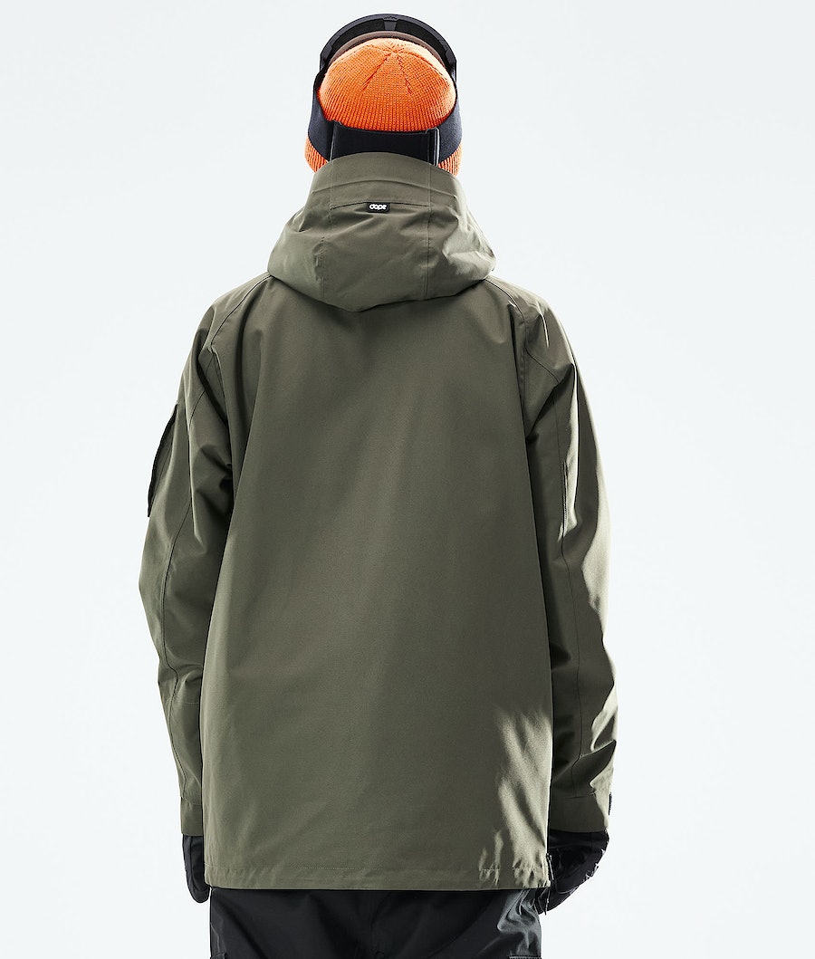 Dope Annok 2021 Snowboardjacke Herren Olivgrün Grün Schwarz | TM9847056