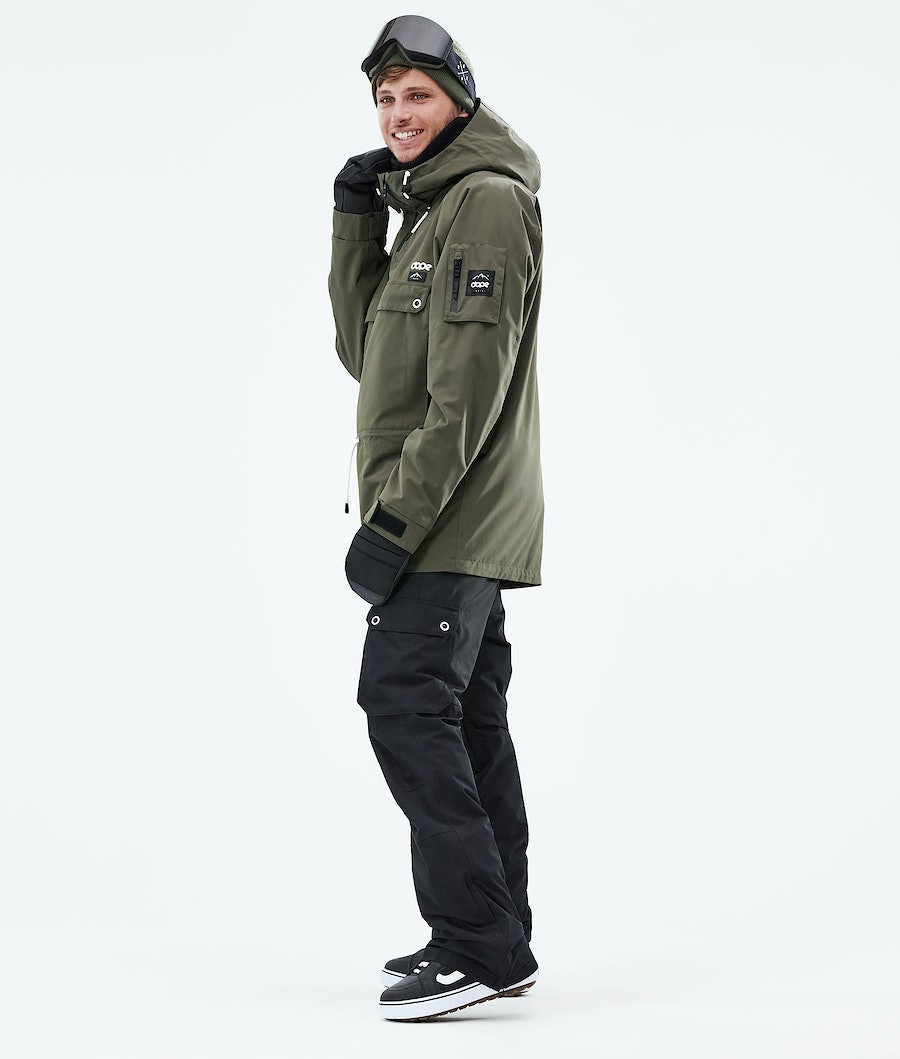 Dope Annok 2021 Snowboardjacke Herren Olivgrün Grün | UL1823507