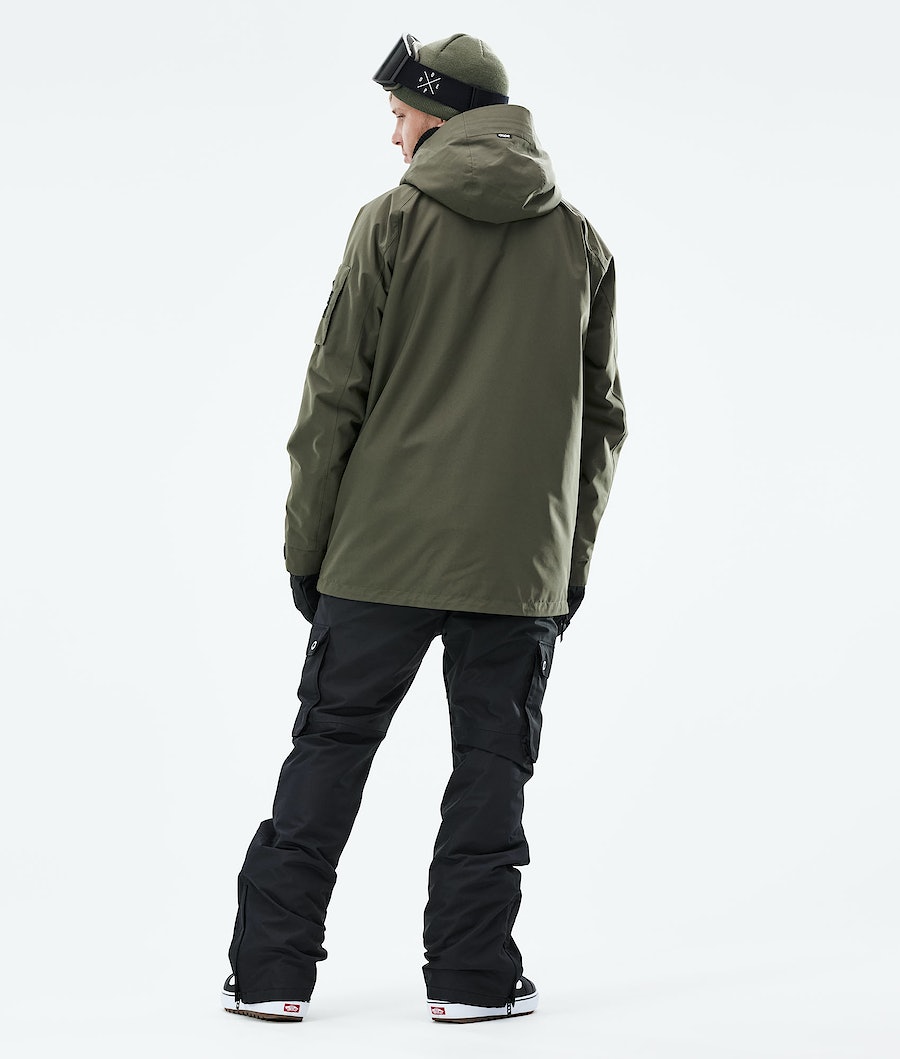 Dope Annok 2021 Snowboardjacke Herren Olivgrün Grün | UL1823507