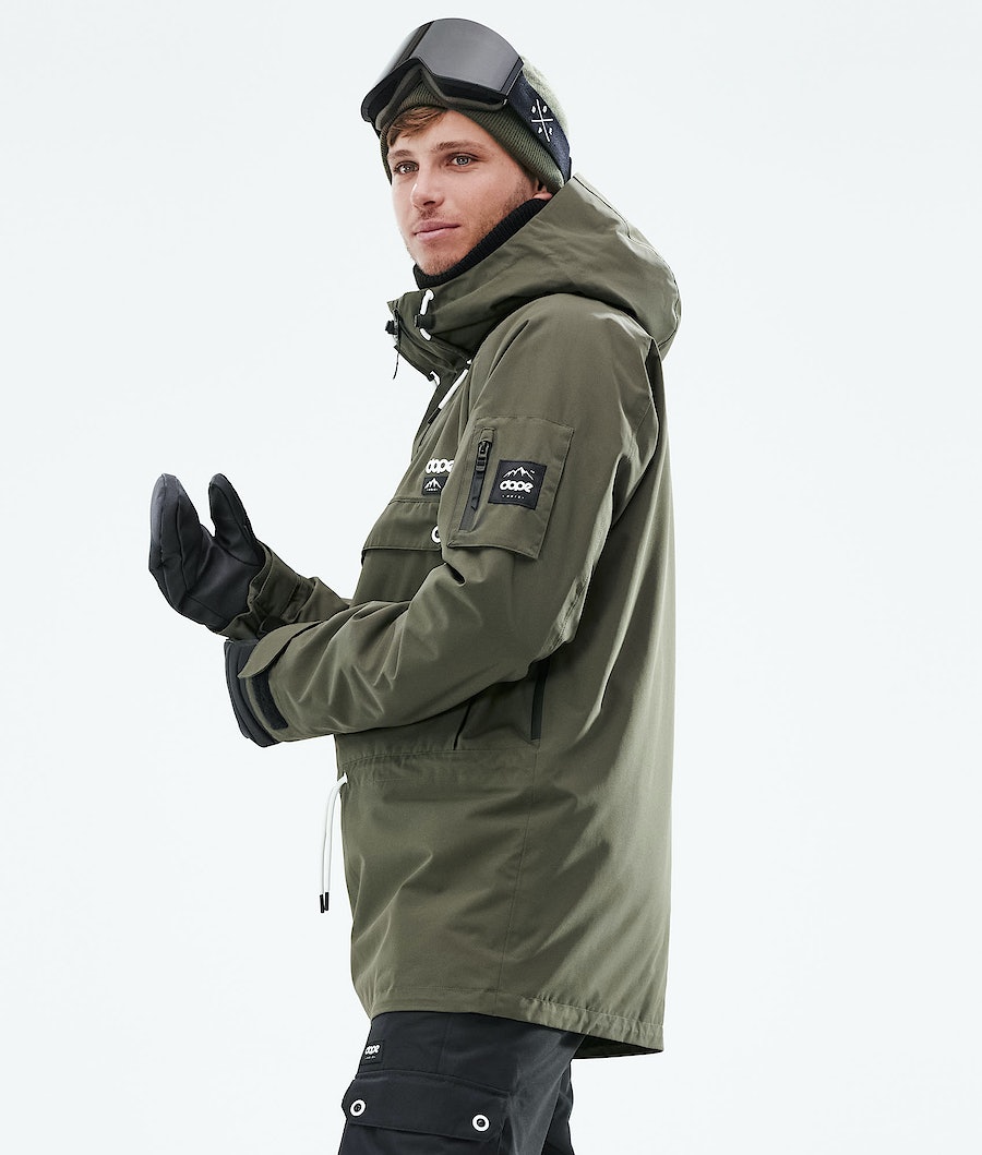 Dope Annok 2021 Snowboardjacke Herren Olivgrün Grün | UL1823507