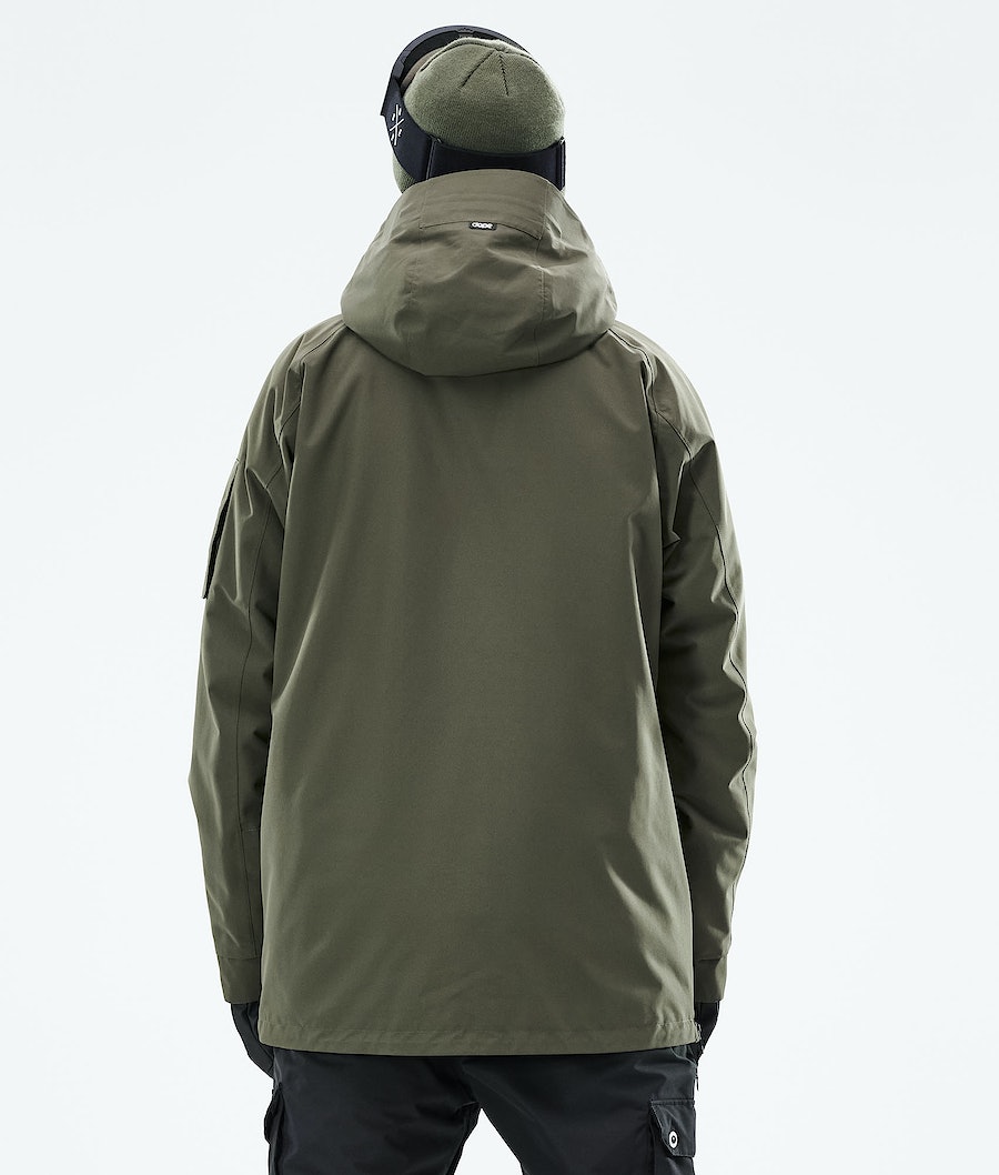 Dope Annok 2021 Snowboardjacke Herren Olivgrün Grün | UL1823507